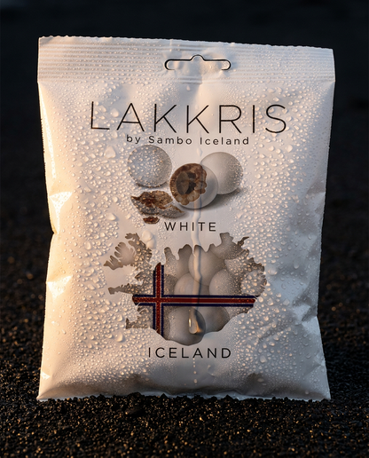 Lakkrís White Snowballs Sambó 130g, Icelandic liquorice, product photo 3