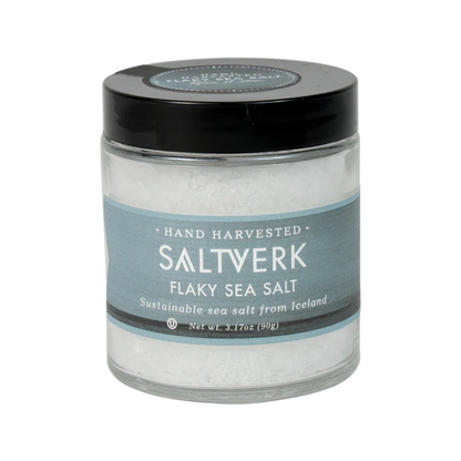 Flaky Sea Salt Saltverk Icelandic Sea Salt 90g, Icelandic pantry staple