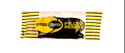 Licorice Laces with Marzipan Appolo 160g by Góa, Icelandic liquorice, additional product photo