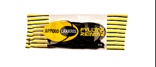 Appolo Licorice Laces 160g (Marzipan Filled Laces of Licorice)