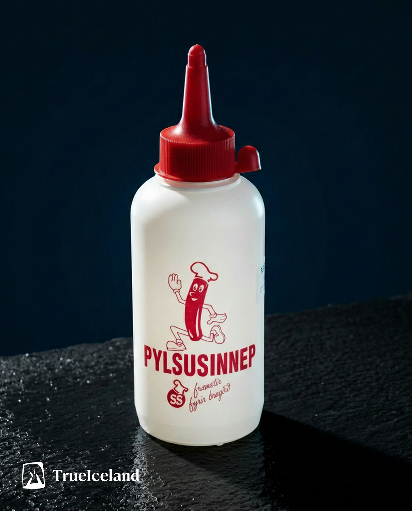 Icelandic Hot Dog Mustard Sinnep, SS 350g, Icelandic sauce, additional product photo