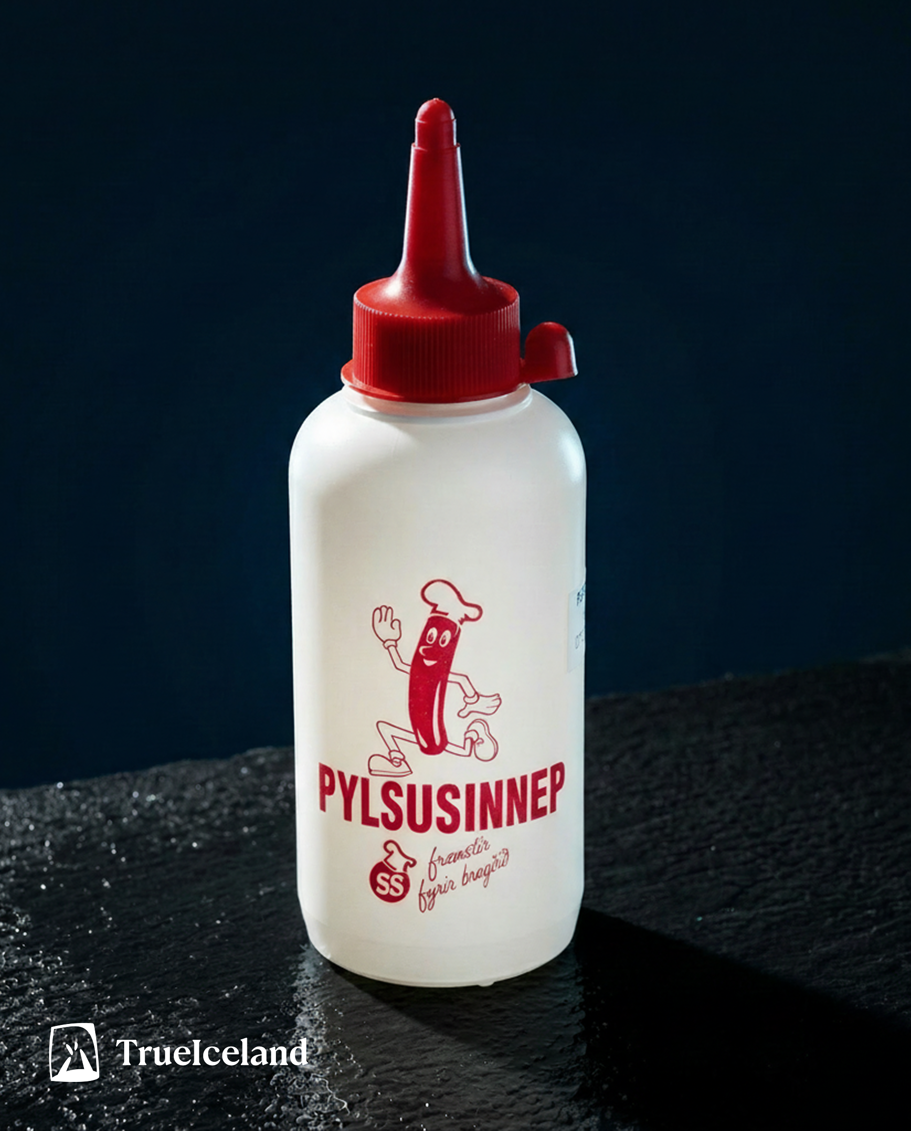 Icelandic Hot Dog Mustard Sinnep, SS 350g, Icelandic sauce, additional product photo