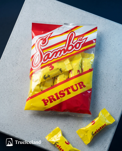 Þristur Bag Sambó 250g, Icelandic liquorice, additional product photo