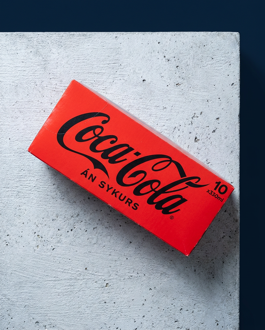 Icelandic Coca-Cola 10-Pack (330ml Cans) by Ölgerðin, Icelandic soft drink, product photo 5