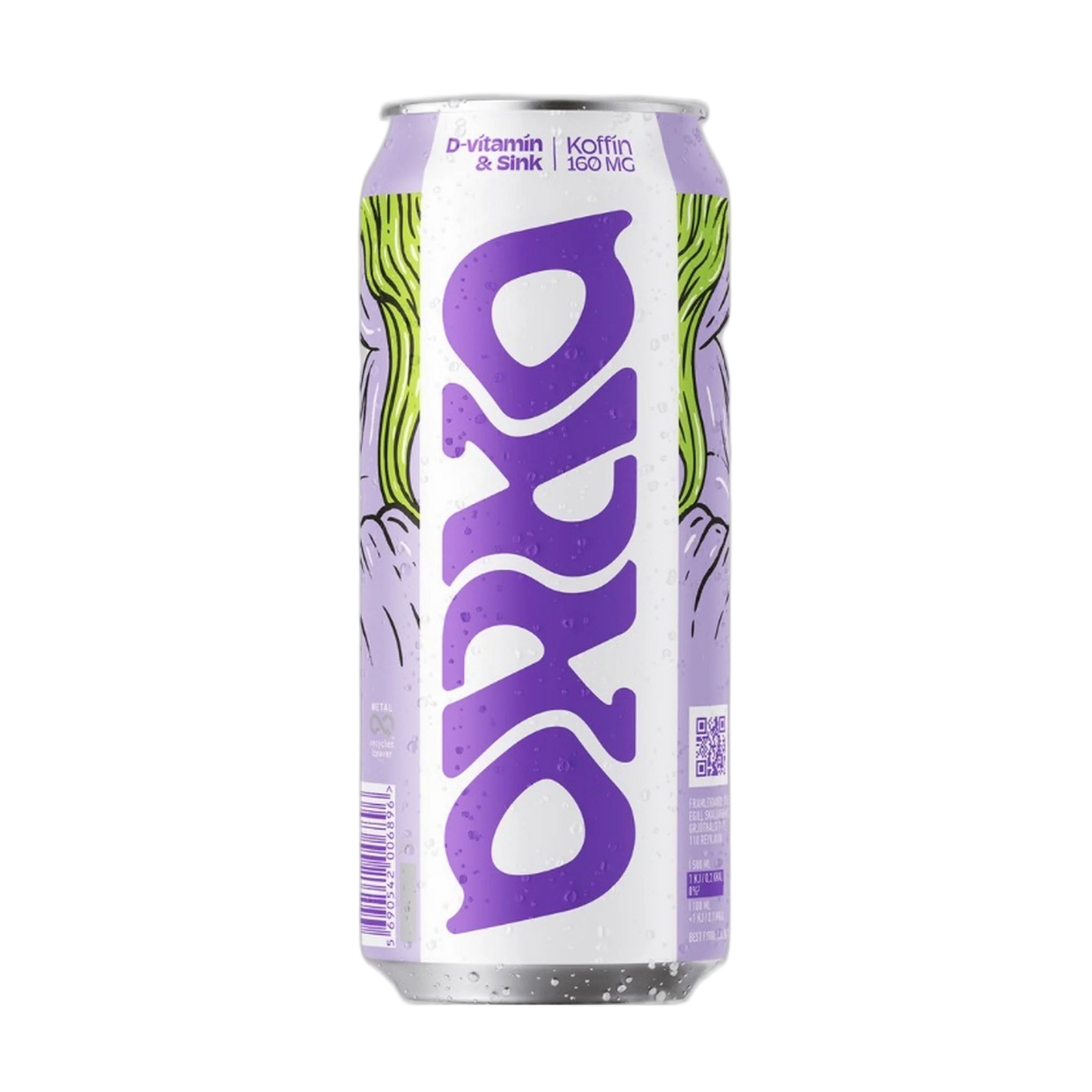 ORKA Tropical Lime zuckerfrei 50 cl - 160mg Koffein