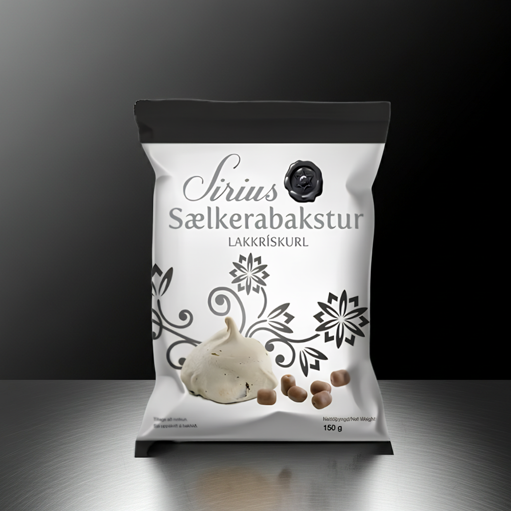 Chocolate Licorice Pieces Síríus Lakkrískurl 150g by Nói Siríus, Icelandic liquorice, product photo 3