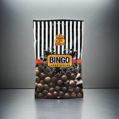 Bingó Kúlur Licorice Toffee Balls Góa 150g, Icelandic chocolate, product photo 4