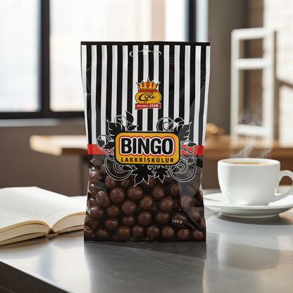 Bingó Kúlur Licorice Toffee Balls Góa 150g, Icelandic chocolate, product photo 5