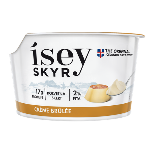 Ísey skyr creme brulee