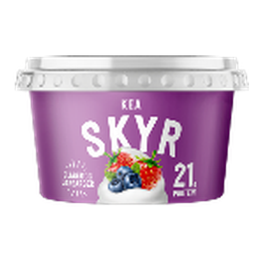 KEA Skyr mit Blaubeeren und Erdbeeren