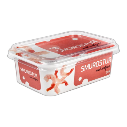 Cream Cheese with Shrimp MS Smurostur 250g by Mjólkursamsalan, Icelandic dairy, additional product photo
