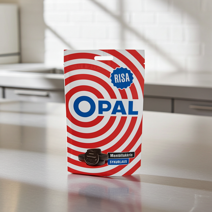Big Opal Pastilles Bag Nói Síríus 100g by Nói Siríus, Icelandic liquorice, product photo 4