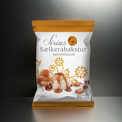 Cream Toffee Chunks Síríus Rjómatoggur 150g by Nói Siríus, Icelandic chocolate, product photo 3