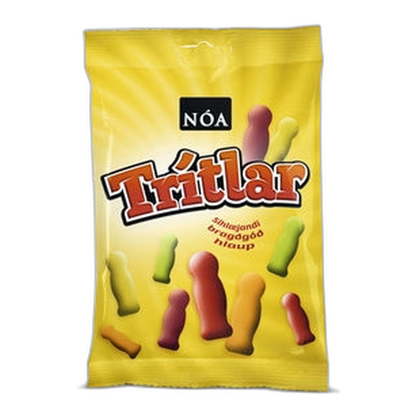 Nóa Trítlar Fruit Jellies Nói Síríus 150g by Nói Siríus, Icelandic candy, product photo 3