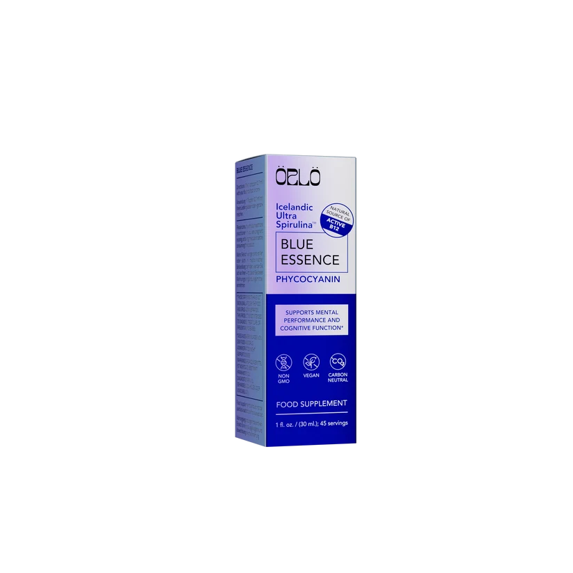 Blue Essence Spirulina Drops ÖRLÖ Icelandic Ultra Spirulina 45g by ÖRLÖ Nutrition, Icelandic supplement, additional product photo