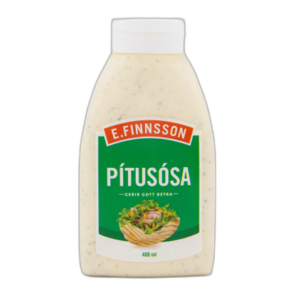 Pítusósa Garlic Sauce E. Finnsson 400g, Icelandic sauce, additional product photo