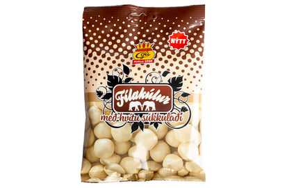 Fílakúlur White Chocolate Licorice Góa 150g, Icelandic chocolate, additional product photo