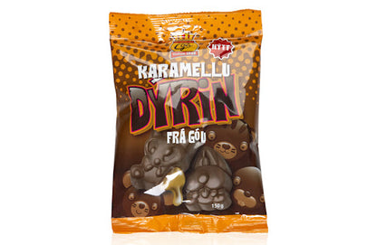 Karamelludýr Chocolate Caramel Animals Góa 150g, Icelandic chocolate, additional product photo