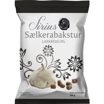 Chocolate Licorice Pieces Síríus Lakkrískurl 150g by Nói Siríus, Icelandic liquorice, additional product photo