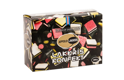 Licorice Assortment Box Appolo 350g by Góa, Icelandic liquorice, additional product photo