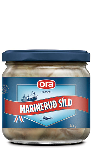Marinated Herring Ora Lúxus Síld 375g / 590g, Icelandic seafood, additional product photo