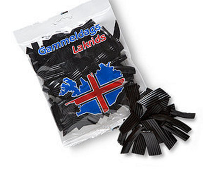 Old-Fashioned Licorice Gammeldags Lakkrís, Sambó 350g, Icelandic liquorice, additional product photo