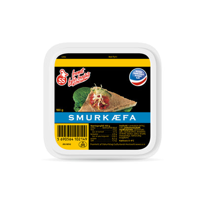 Icelandic Lamb Pâté MS Smurkæfa 180g by Mjólkursamsalan, Icelandic dairy, additional product photo