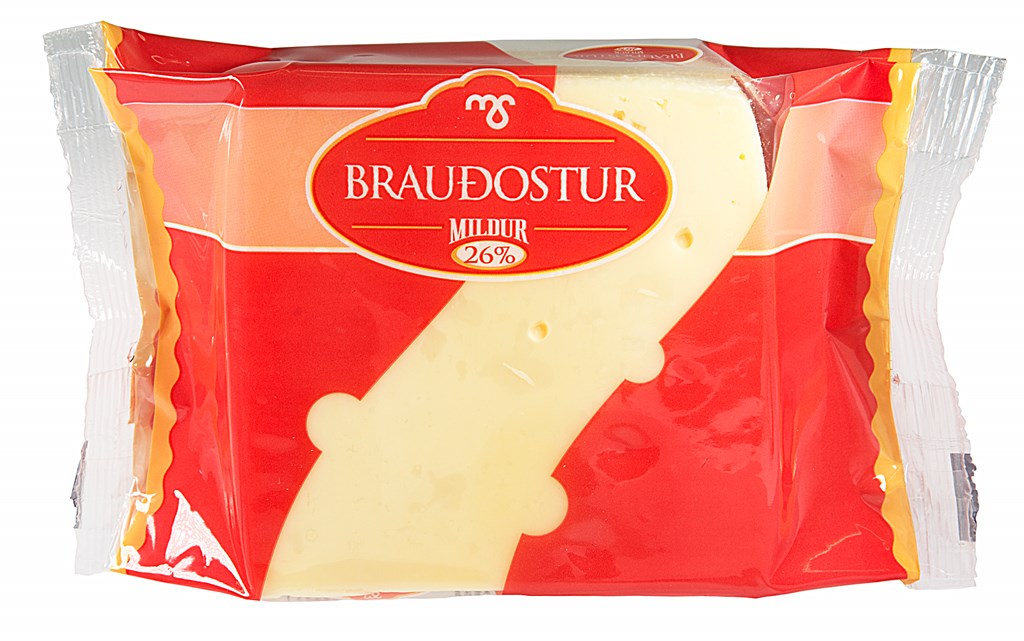 芝士淡味 460克 / Brauðostur 26%
