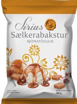 Cream Toffee Chunks Síríus Rjómatoggur 150g by Nói Siríus, Icelandic chocolate, additional product photo