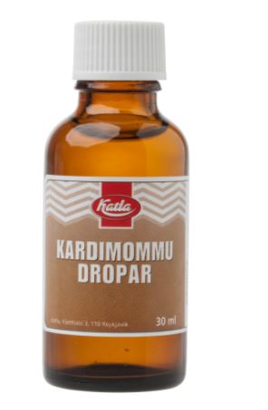 Cardamom Drops Katla Kardimommudropar 30ml, Icelandic sauce, additional product photo
